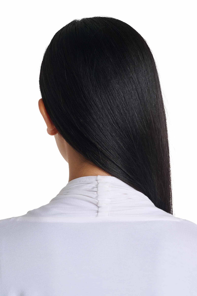 Coolibar UPF 50+ Women's Sun Wrap - Sun Protective,Large,White - Image 4